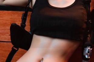 高清黑色写真集，Umeko J简直是在和影像较劲，难道她在跟我玩花样？